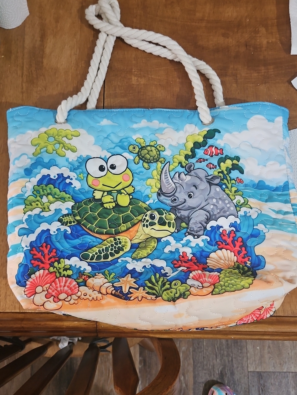 Quilted Tote Bag